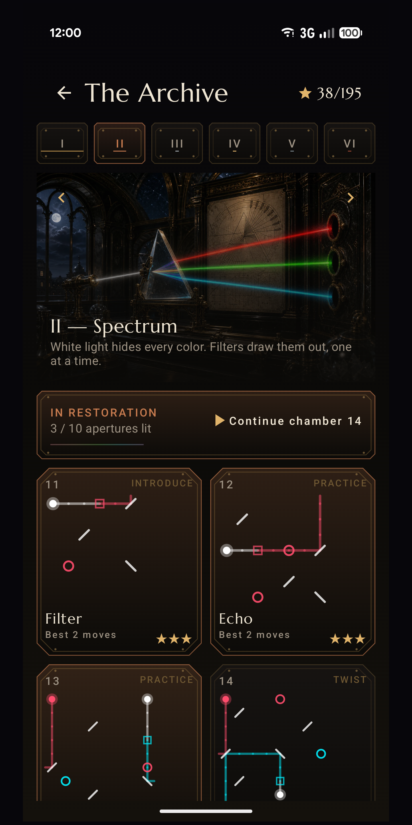 Archive — the campaign atlas of all chapters